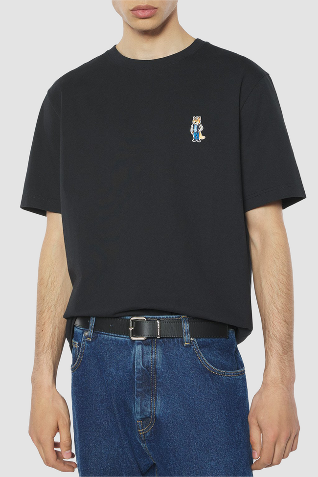 Maison Kitsuné Dressed Fox Comfort Tee - Black