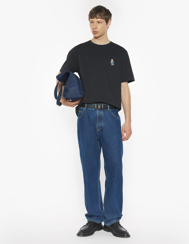 Maison Kitsuné Dressed Fox Comfort Tee - Black