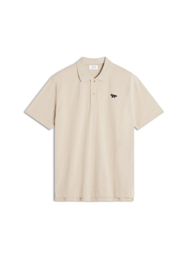 Maison Kitsuné Profile Fox Comfort Polo - Beige