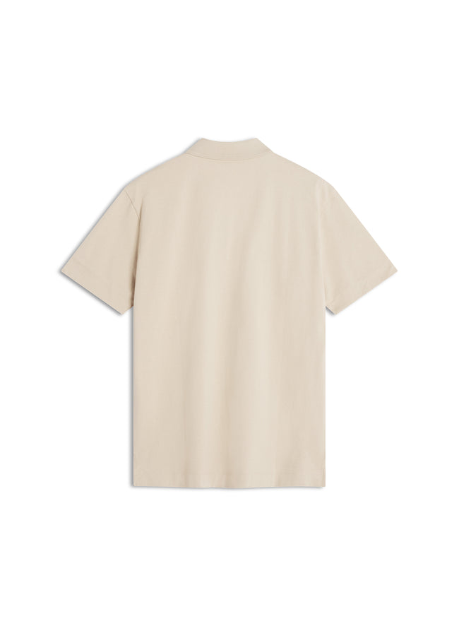 Maison Kitsuné Profile Fox Comfort Polo - Beige