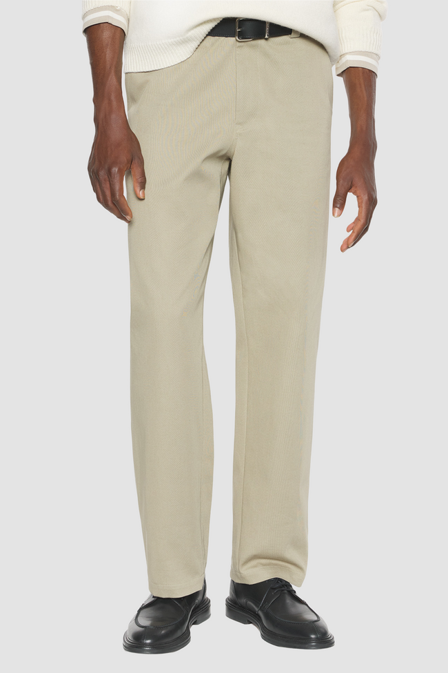 Maison Kitsuné Relaxed Pants - Concrete Beige