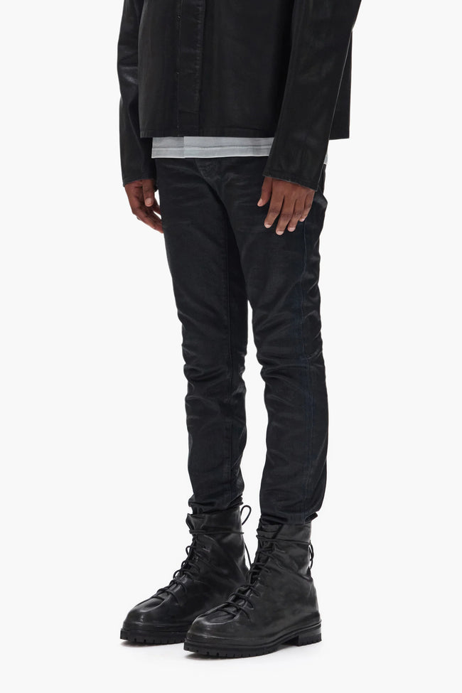 Purple Brand P001 Coated Indigo Jeans - Black