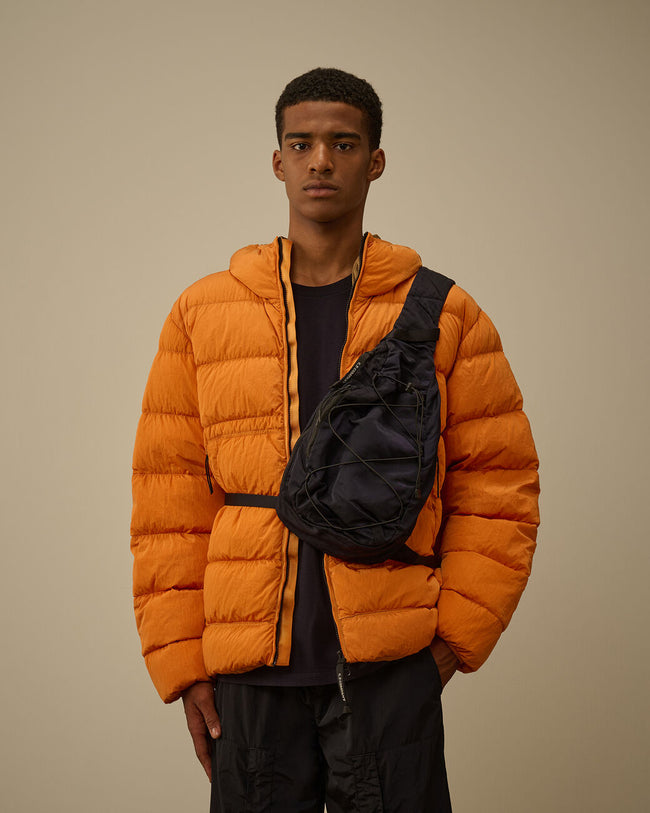 C.P. Company 35A Nylon B Lens Crossbody Bag - Navy