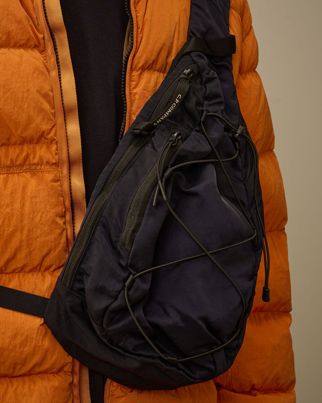 C.P. Company 35A Nylon B Lens Crossbody Bag - Navy