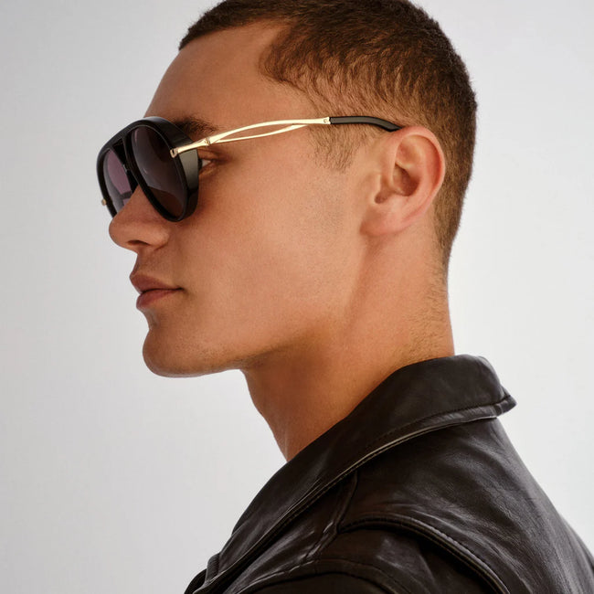 Ksubi The Kondor Sunglasses - Black/Gold