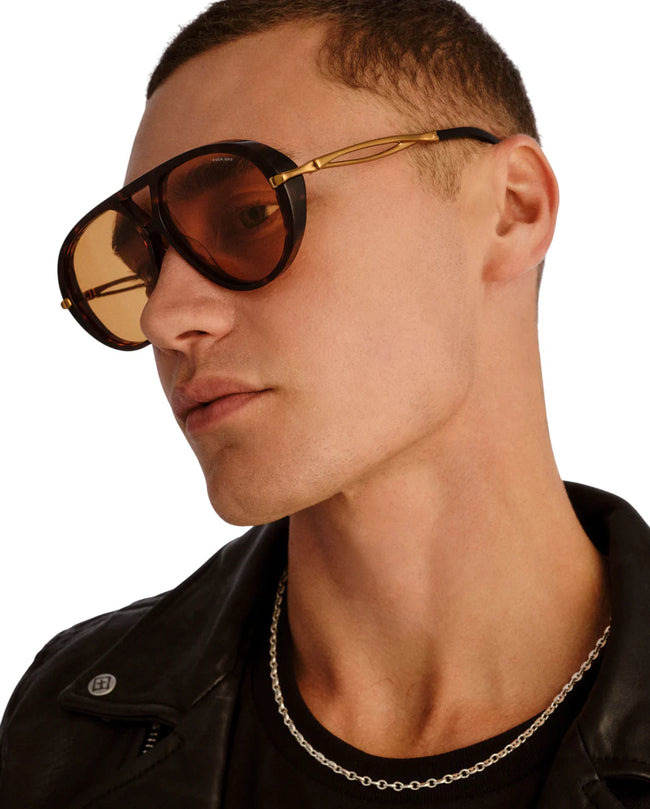 Ksubi The Kondor Sunglasses - Old Skool Tort
