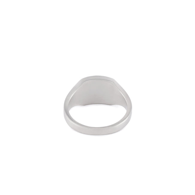 Serge DeNimes Onyx Armour Ring - Silver