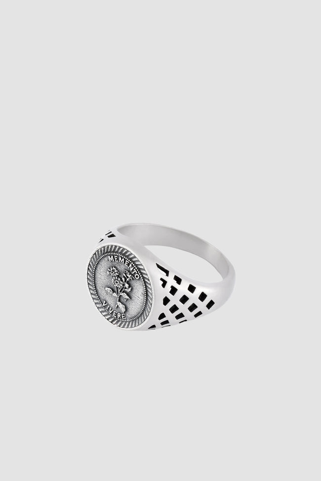 Serge DeNimes Memento Ring - Silver