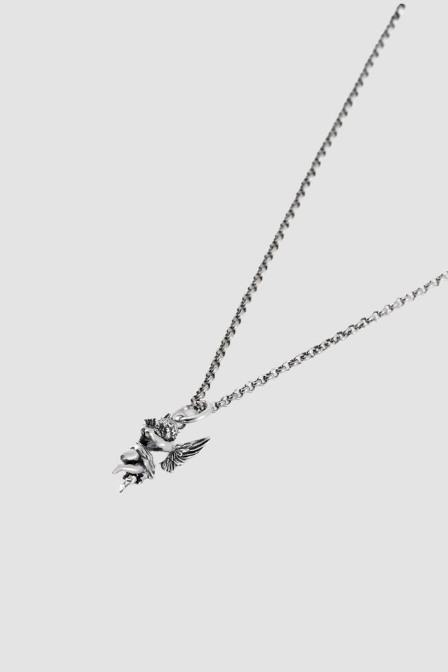 Serge DeNimes Cherub Necklace - Silver