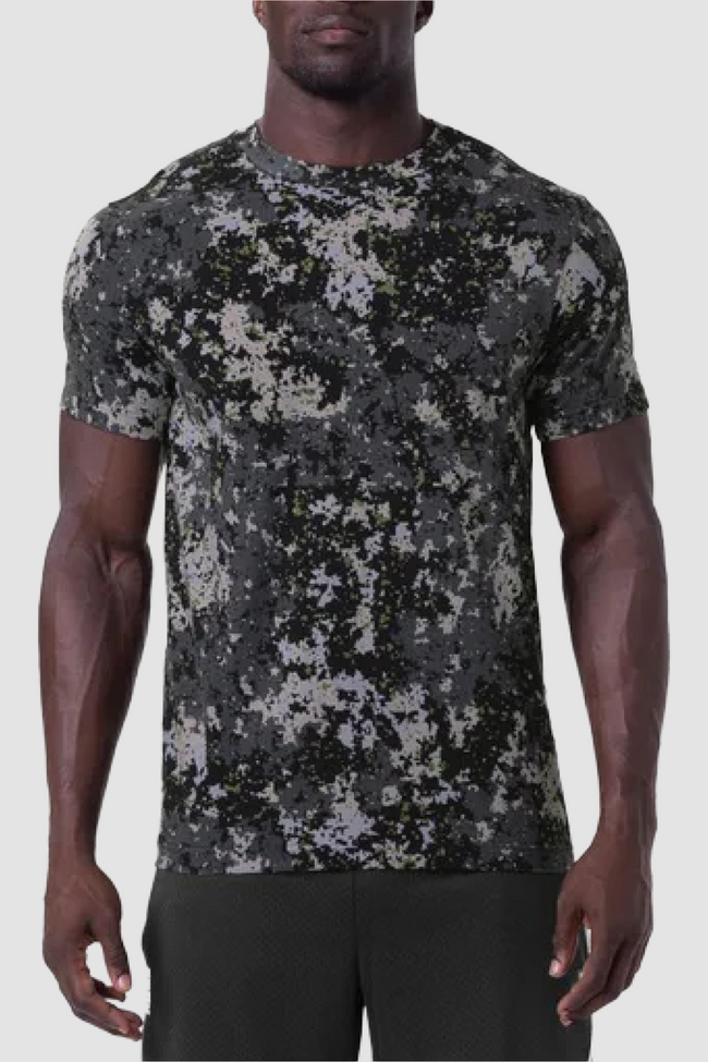 ASRV Supima Essential Tee - Pixel Camo