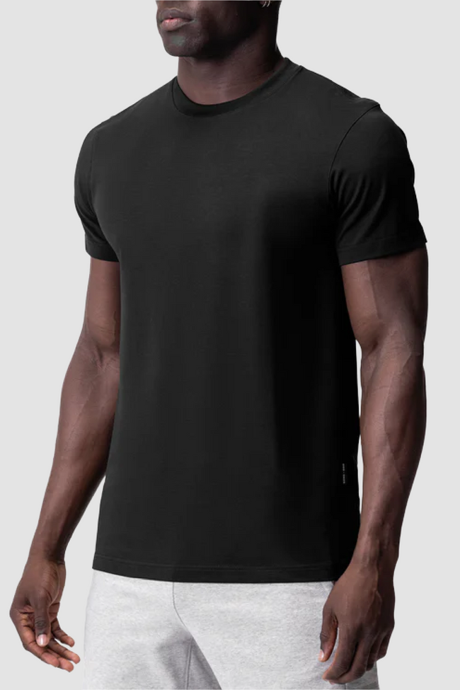 ASRV Supima Essential Tee - Black