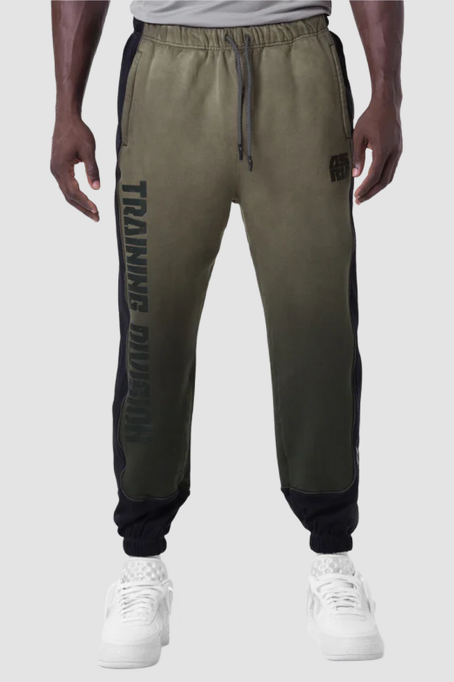 ASRV Tech-Terry Mesh Panel Sweatpants - Olive