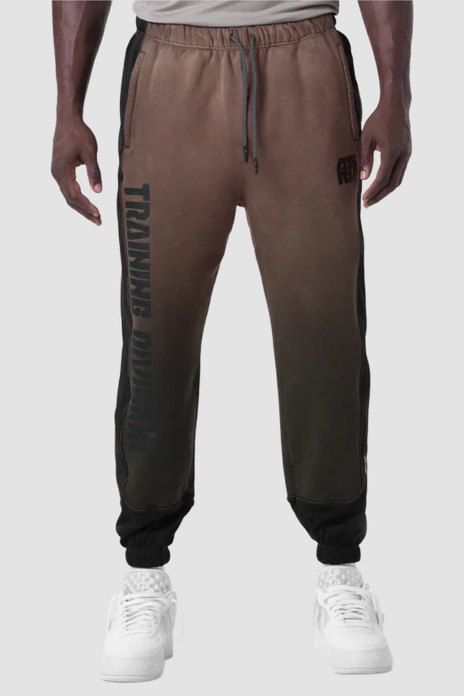 ASRV Tech-Terry Mesh Panel Sweatpants - Dark Earth