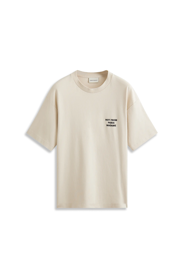 Drôle de Monsieur Slogan Tee - Mastic