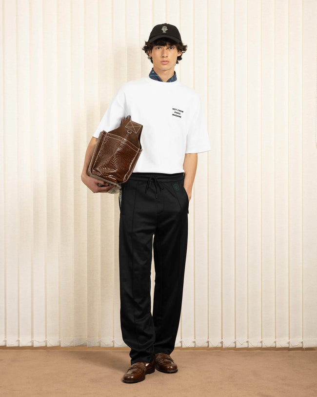 Drôle de Monsieur Slogan Tee - White