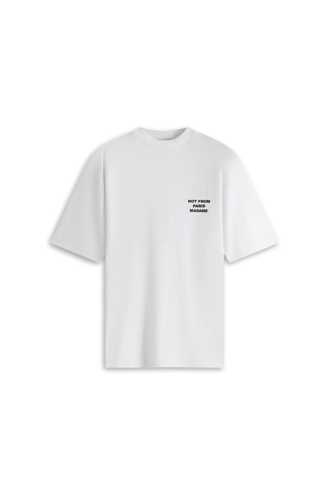 Drôle de Monsieur Slogan Tee - White