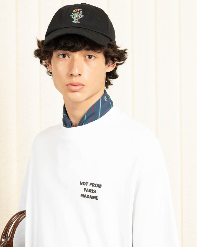 Drôle de Monsieur Slogan Tee - White