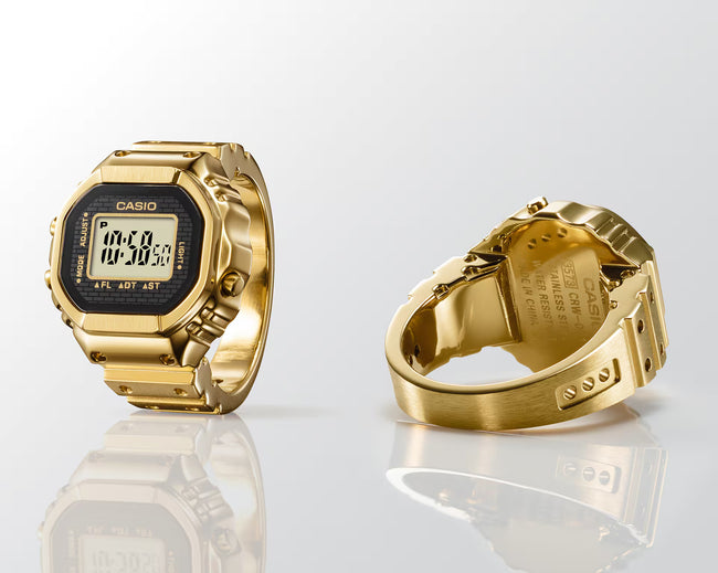 Casio CRW001G-9 Watch Ring - Gold