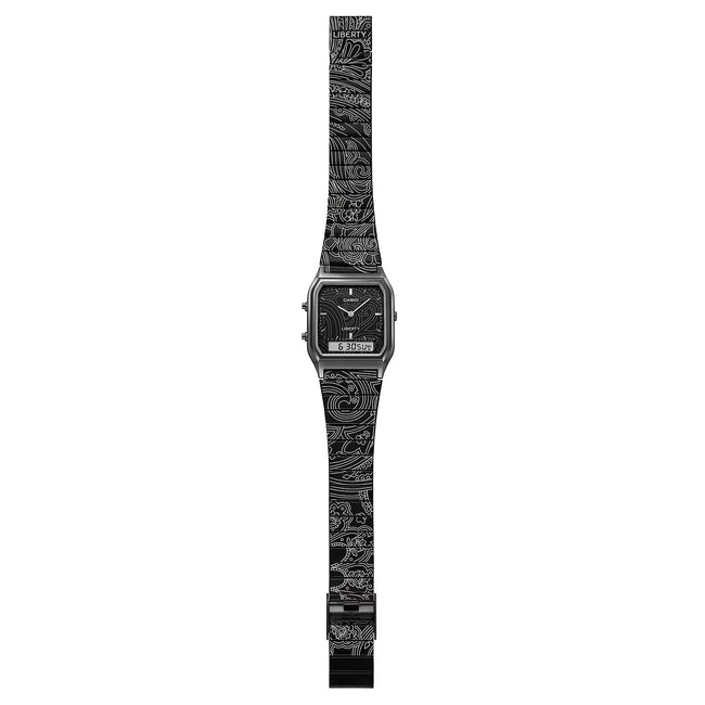 Casio x Liberty AQ230EBLT1A Watch - Gunmetal