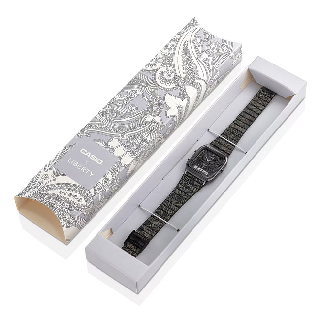 Casio x Liberty AQ230EBLT1A Watch - Gunmetal