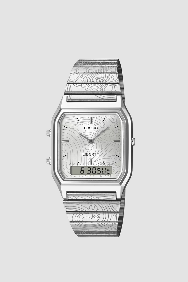 Casio x Liberty AQ230ELT7A Watch - Silver