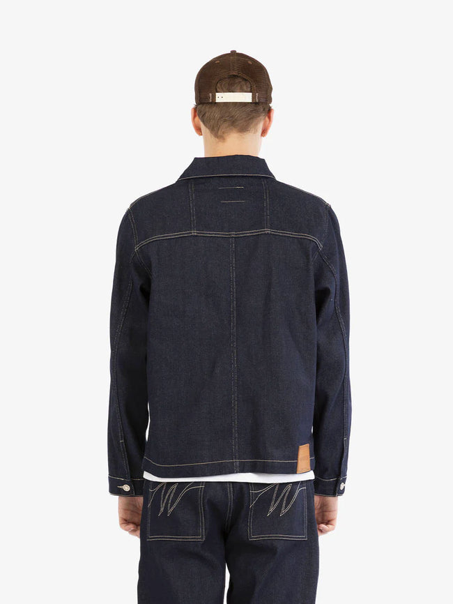 Walk in Paris Indigo Carpenter Jacket - Blue