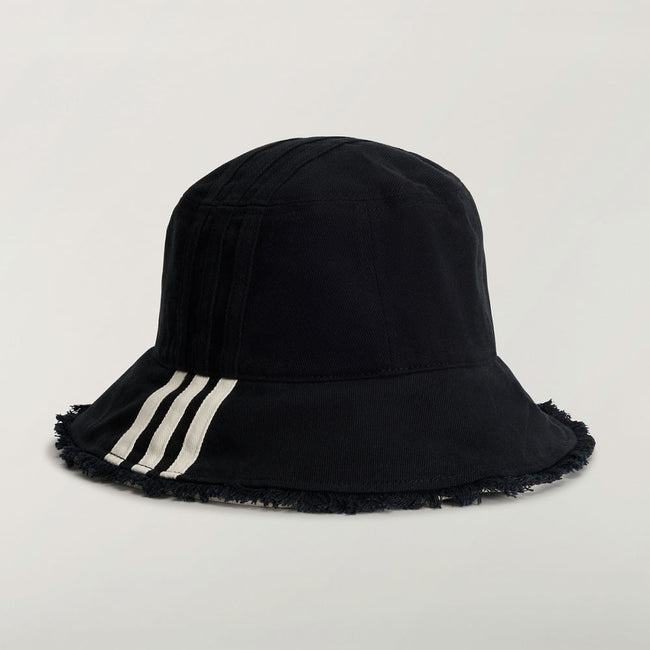 Y-3 Stripes Bucket Hat - Black