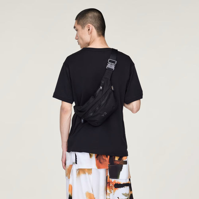 Y-3 Staple Fanny Pack - Black