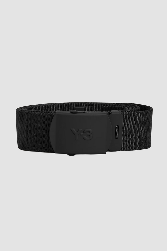 Y-3 Classic Logo Belt - Black