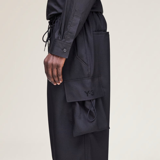 Y-3 Sport Uniform Cargo Pants - Black