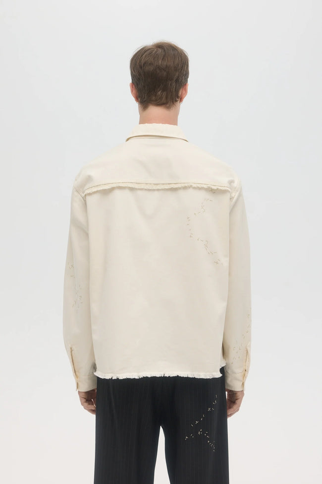 DOMREBEL Sleazer Shirt - Beige