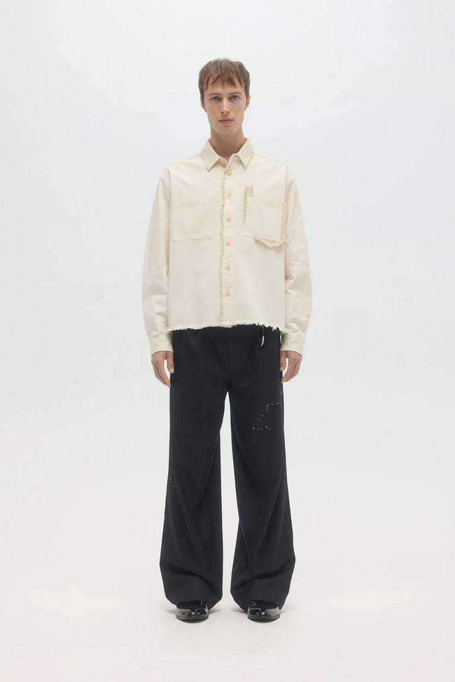 DOMREBEL Sleazer Shirt - Beige