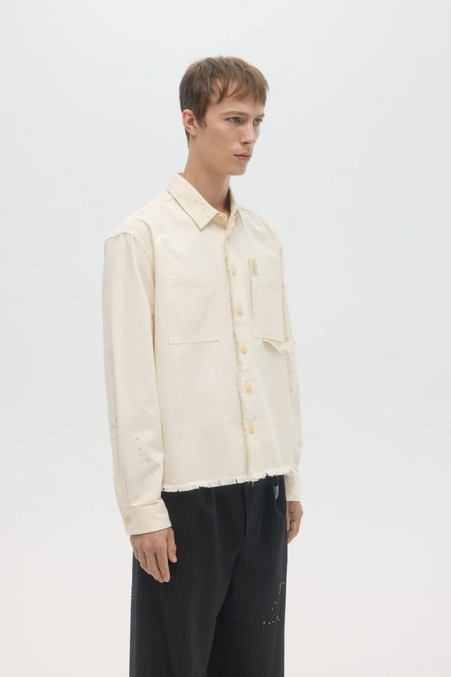 DOMREBEL Sleazer Shirt - Beige