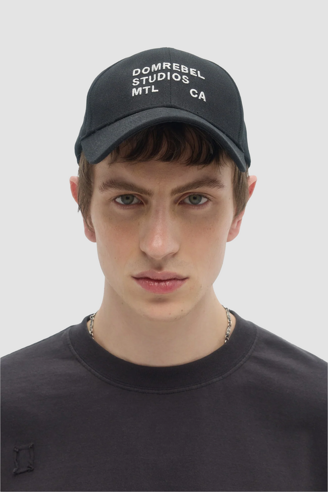 DOMREBEL Staff Hat - Black