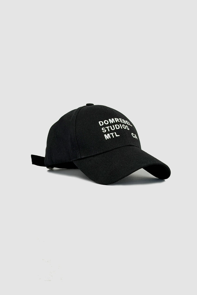 DOMREBEL Staff Hat - Black