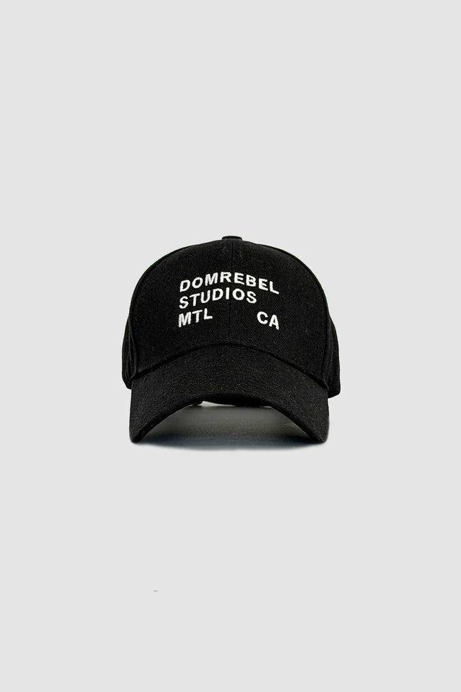 DOMREBEL Staff Hat - Black