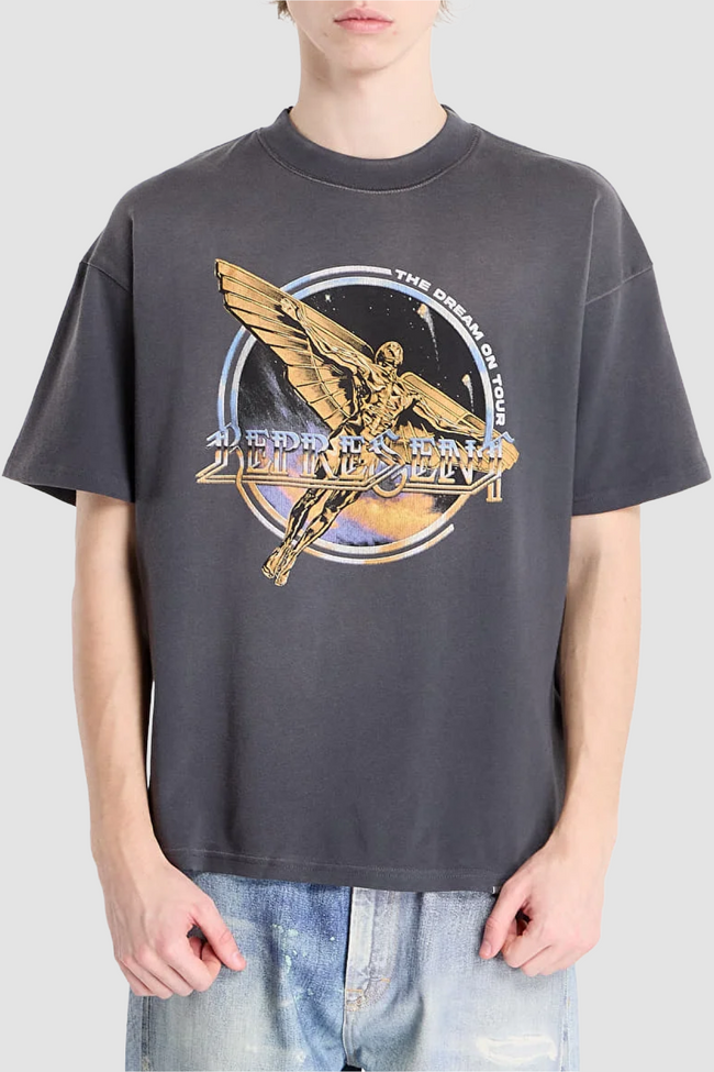 Represent Golden Tour Tee - Sunfade Grey
