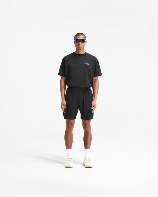 Represent 247 Shorts - Black
