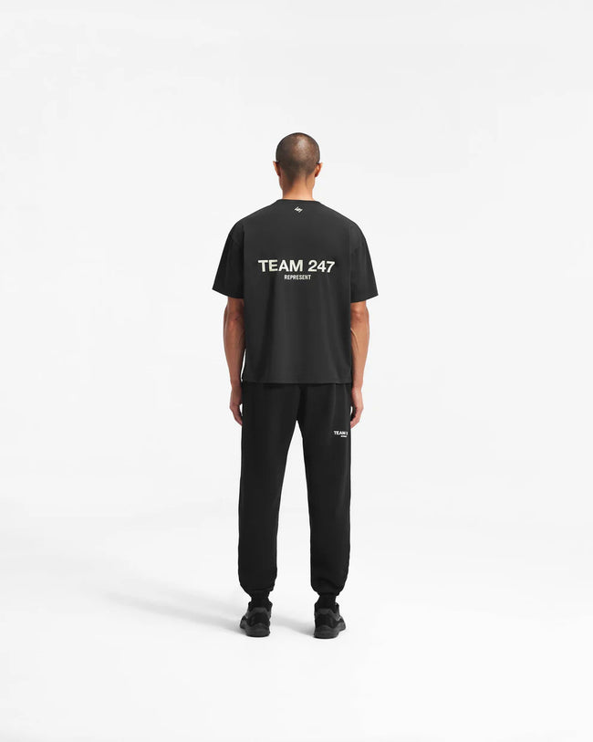 Represent 247 Team247 Oversized Tee - Jet Black
