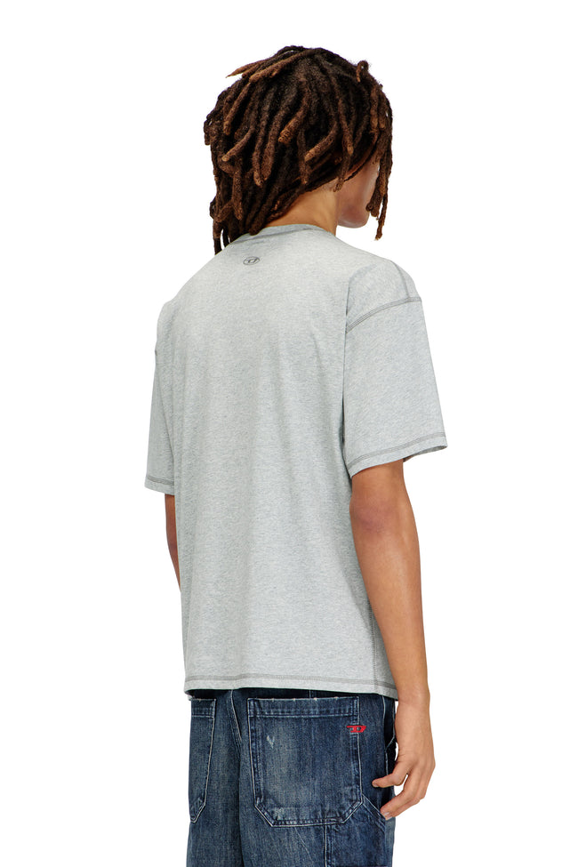 DIESEL T-boxt-Dolphin Tee - Grey