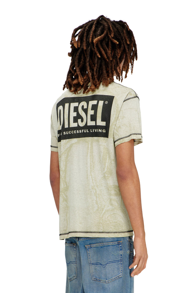 DIESEL T-Norm-V15 Tee - Green