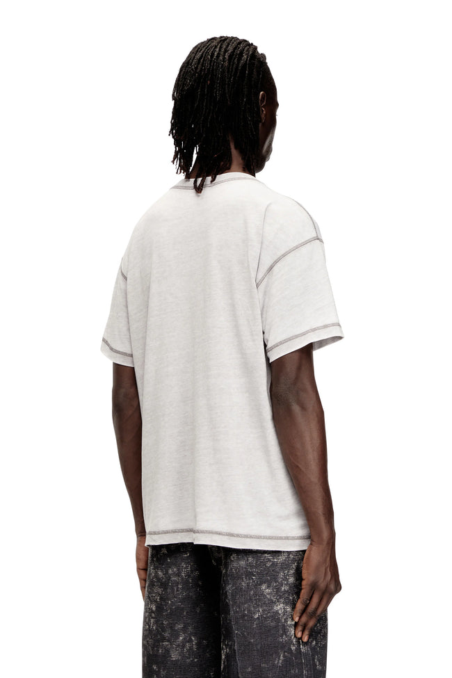 DIESEL T-Norm-V6 Tee - Grey