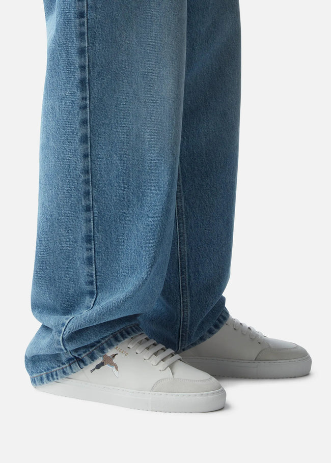 Axel Arigato Clean 90 Bee Bird Sneakers - White/Dark Blue