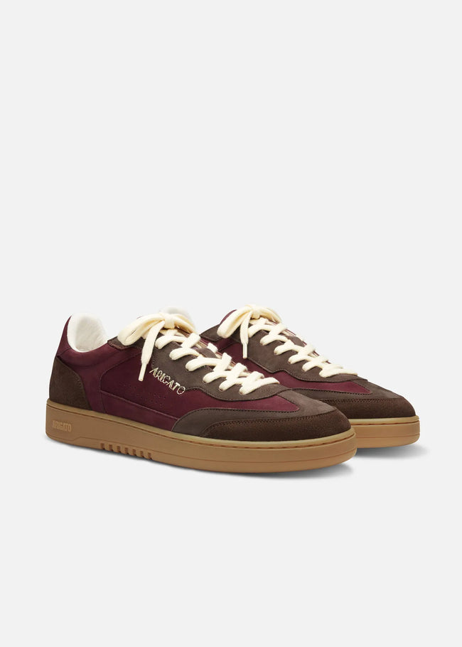 Axel Arigato Dice T-Toe Sneakers - Burgundy Brown