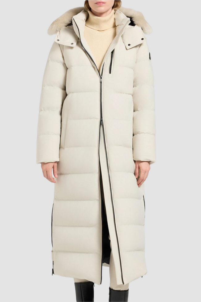 Moose Knuckles Women Down *Parka Chelia - Alabaster