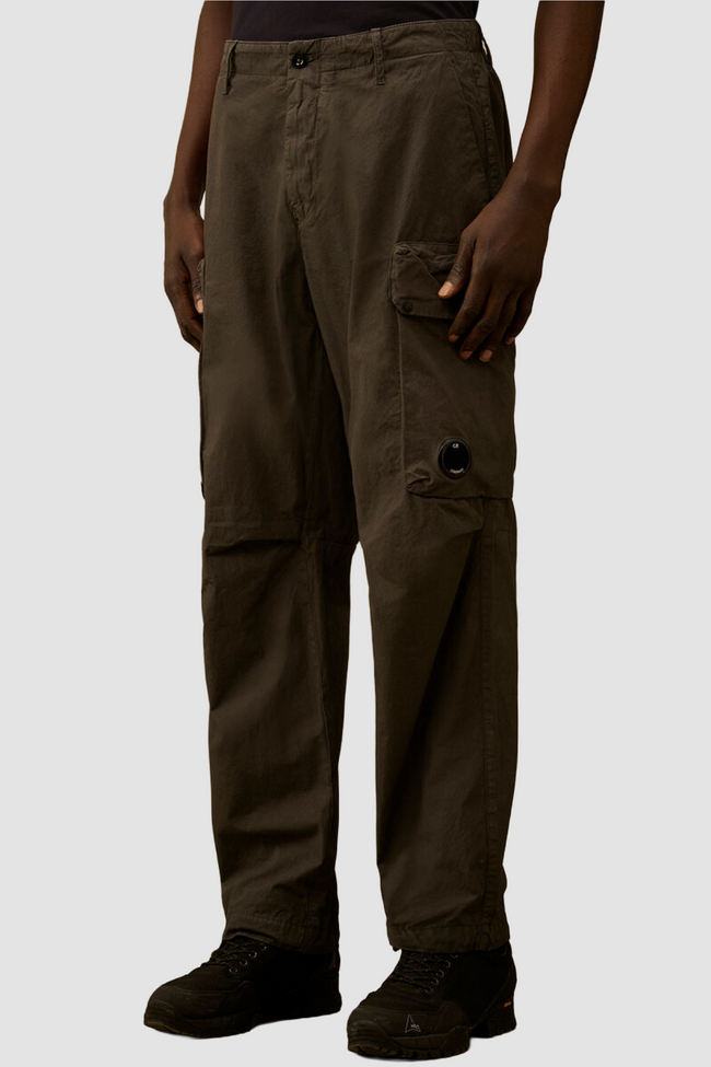 C.P. Company 128A Boxy Cargo Pants - Gunmetal