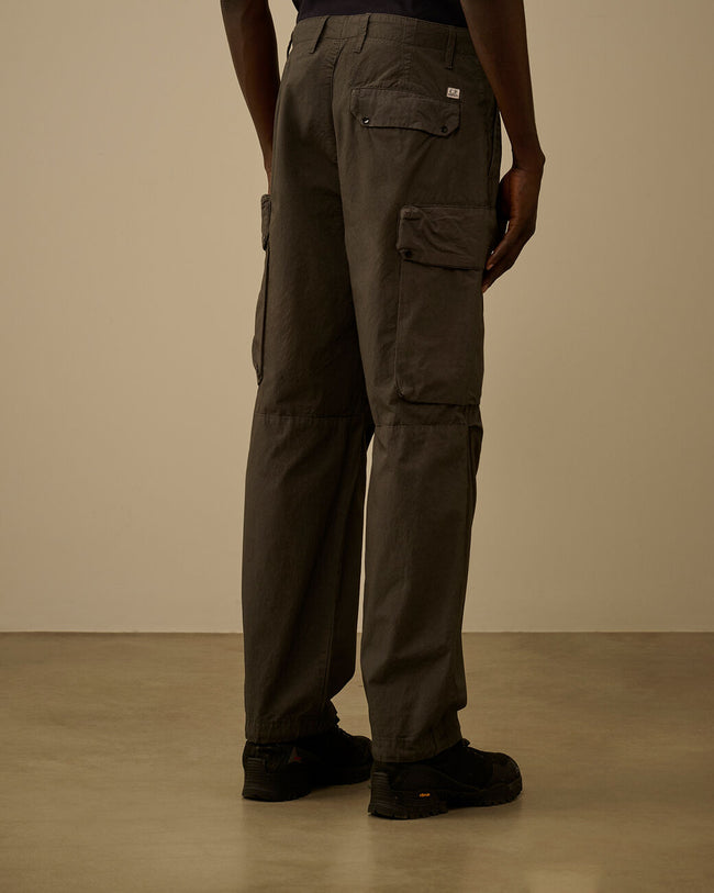 C.P. Company 128A Boxy Cargo Pants - Gunmetal