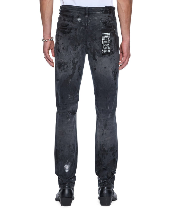 Ksubi Chitch Powder Grey Praying Jeans - Black