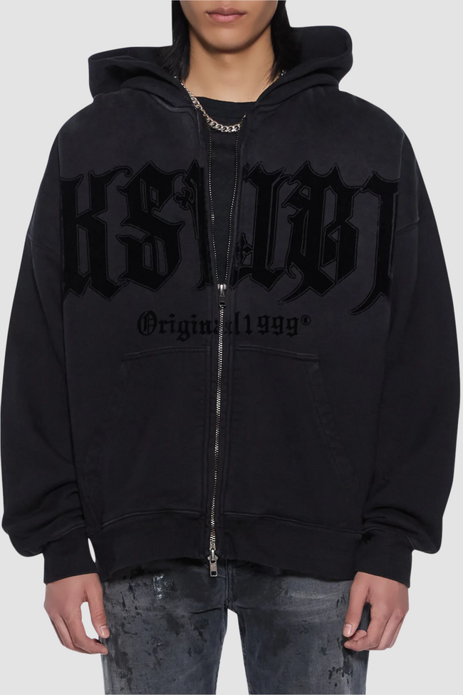 Ksubi Kstudio Ekcess Hoodie - Charcoal