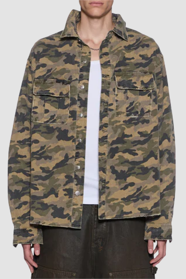 Ksubi Vulture L/S Shirt - Camo